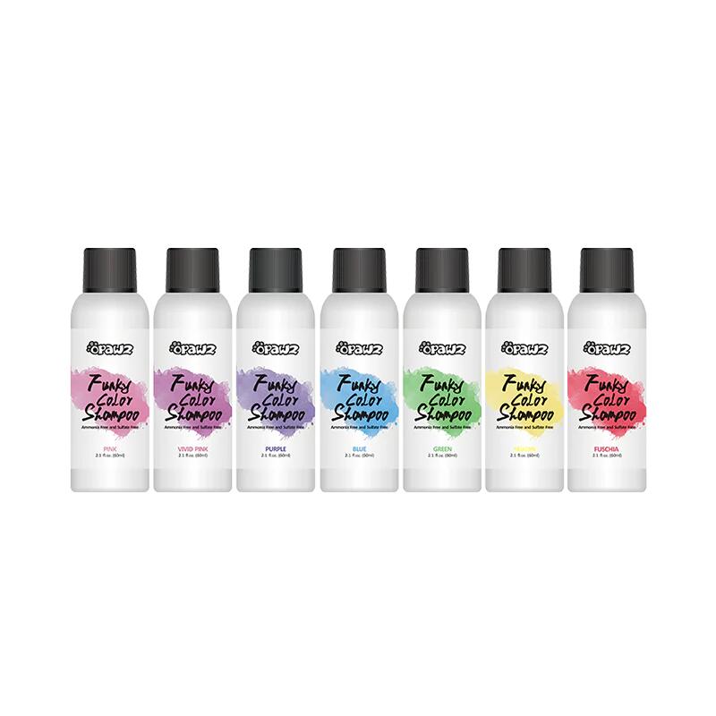 Ensemble de 7 Shampoing Colorant Opawz 60ml