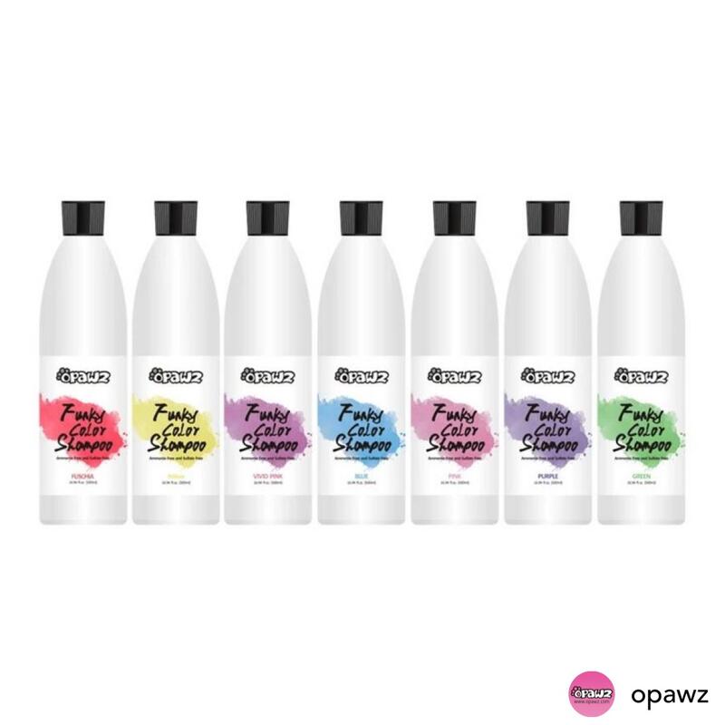 Ensemble de 7 Shampoing Colorant  Opawz 500ml