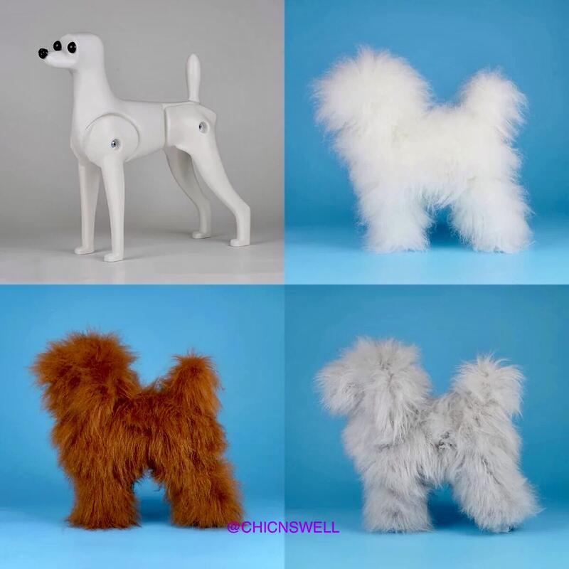 Pelisse de poils pour Modeldog Teddy Bear Opawz 