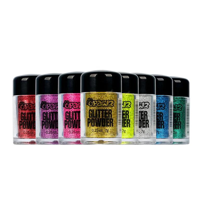 Poudres à Paillettes ultra fine Glitters Opawz 